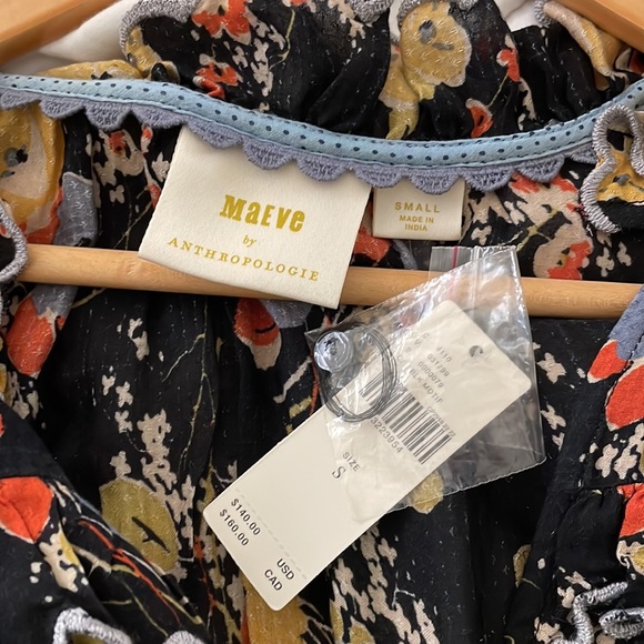 Anthropologie blouse beautiful quality - Picture 4 of 5
